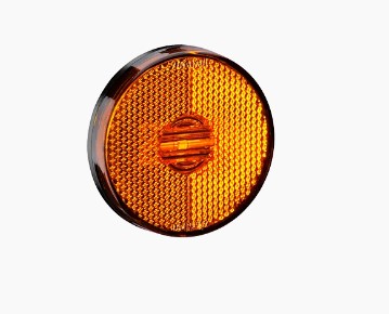 LANTERNA LATERAL RANDON LED 24V 65MM AMARELO - SS2045AM SINAL SUL