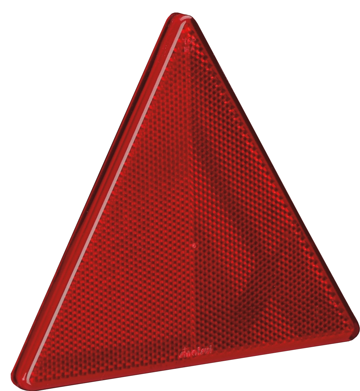 TRIANGULO REFLETIVO VERMELHO 
