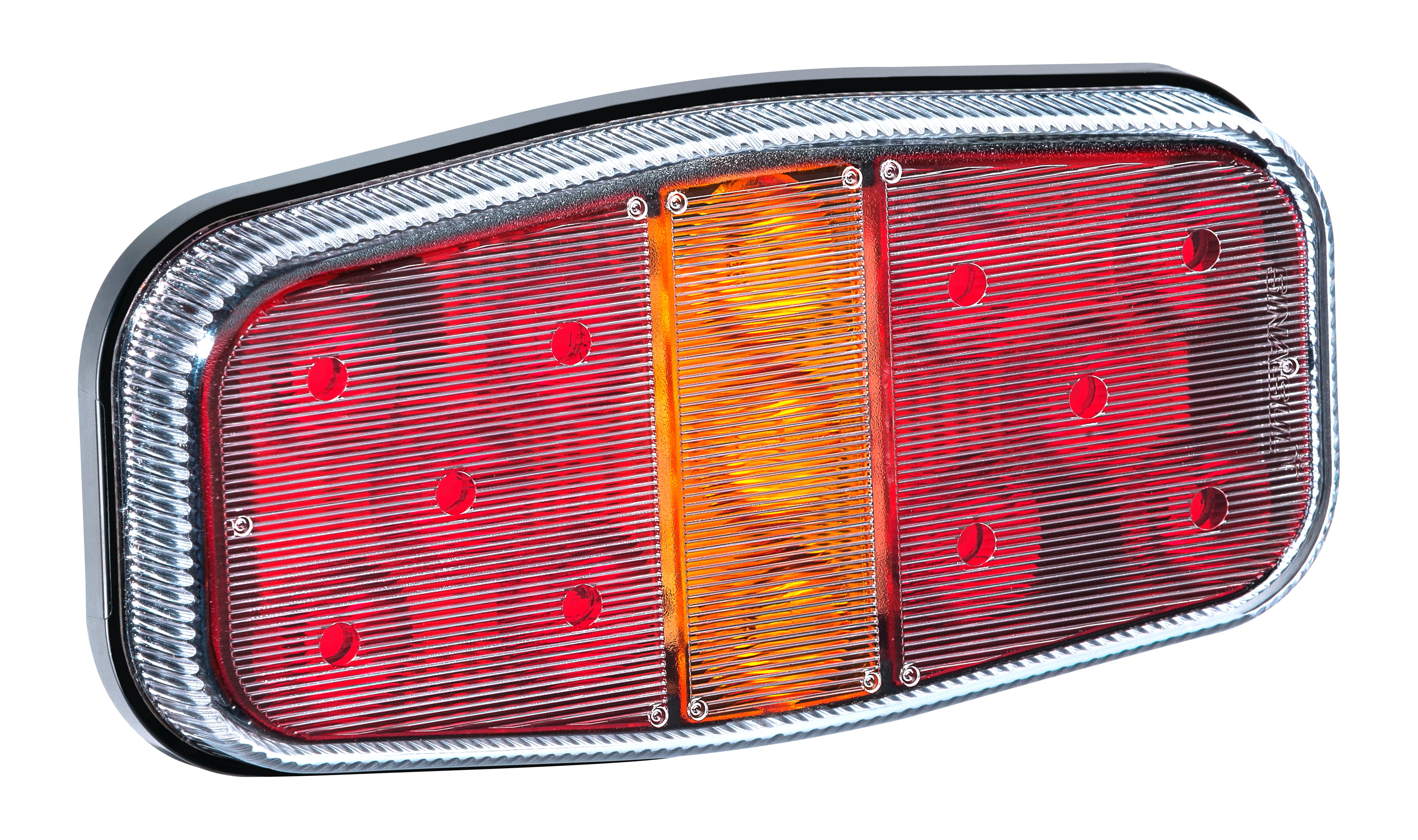 LANTERNA MULTIFUNÇAO CANOINHA LED 24 VOLTS POSIÇAO FREIO E DIRECIONAL  - SINAL SUL 2121 24V
