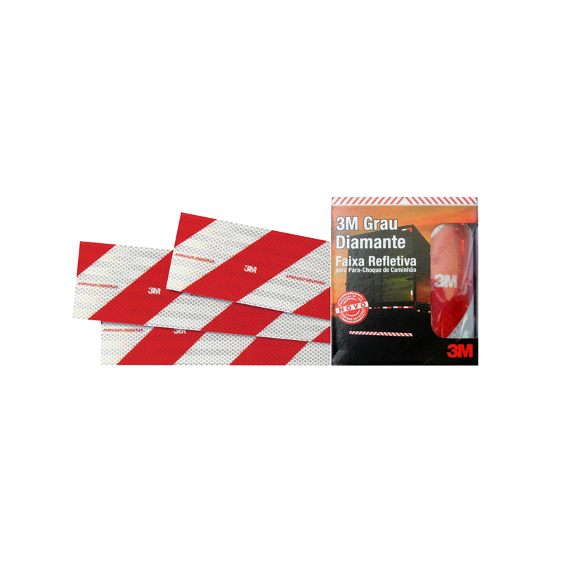 FAIXA REFLETIVA CAMINHAO 2 X 1,2MT 3M