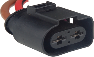 CONECTOR 2 VIAS ELETROVENTILADOR CAMINHAO VW  - TC1021177