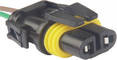 CONECTOR 2 VIAS FEMEA PARA  LAMPADA  - TC1021468