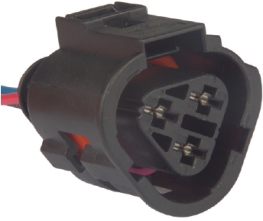 CONECTOR CEBOLAO RADIADOR AUDI /POLO 3 VIAS  - TC1031163