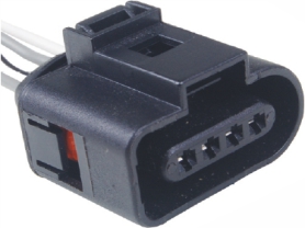 CONECTOR REPARO 4 VIAS TEMPERATURA AR GOL  - TC1041080