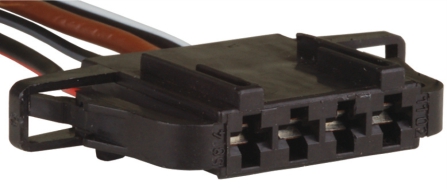 CONECTOR INTERRUPTOR PEDAL FREIO (IPF) FOX 4 VIAS - TC1041155