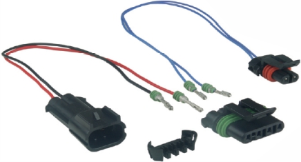 CONECTOR ADAPTADOR BOMBA COMBUSTIVEL FLEX 30CM 4 VIAS - TC1041271