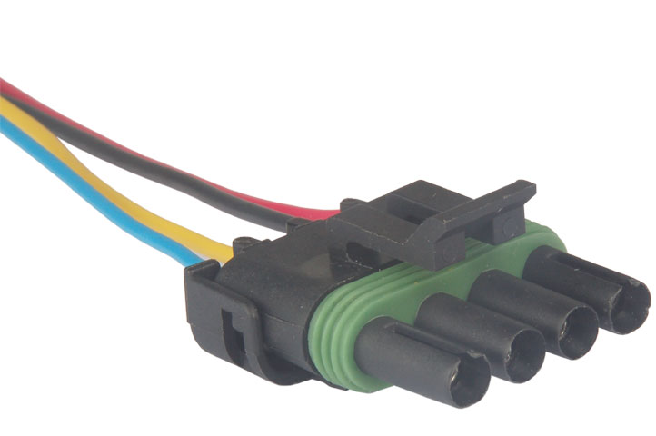 CONECTOR REPARO INJECAO ELETRONICA 4 VIAS FEMEA - TC1041409