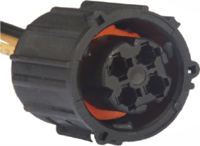 CONECTOR 4 VIAS INJETOR ELETRONICA LINHA PESADA  - TC1041439
