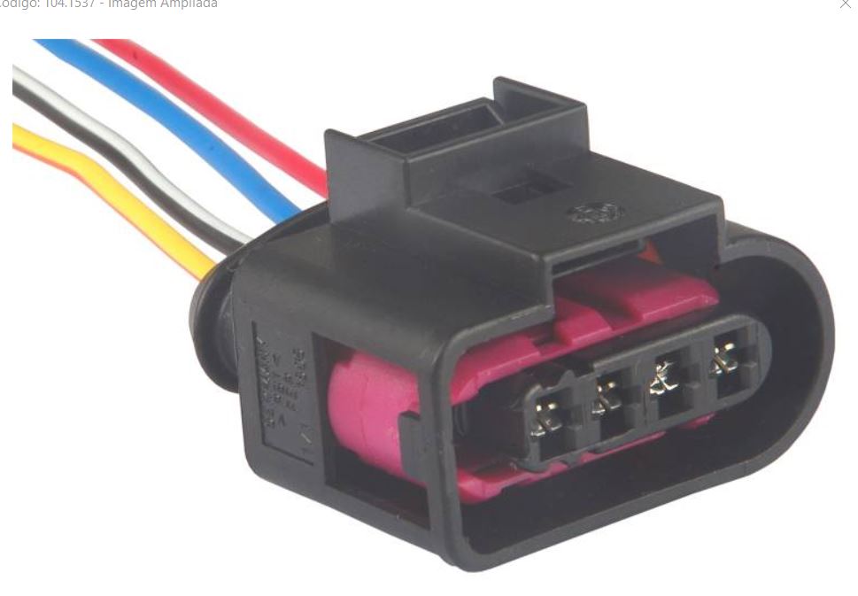 CHICOTE REPARO 4 VIAS FEMEA - 104.1537 TC