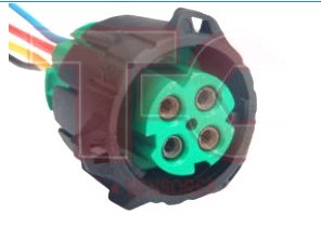 CONECTOR INJ. ELETRONICA LINHA PESADA 4VIAS - TC1041818