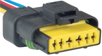 CONECTOR REPARO  SENSOR BORBOLETA PEUGEOT 6VIAS  - TC1061139