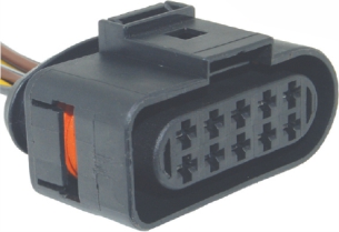 CONECTOR 10 VIAS FAROL GOL GIII /FOX /POLO  - TC1101126