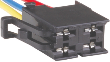CONECTOR BOTAO VIDRO ELETRICO FISTA /ECOSPORT 4 VIAS  - TC3040836
