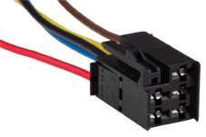 CONECTOR BOTAO TRASEIRO VIDRO ELETRICO GOL GIII 5 VIAS  - TC3050837