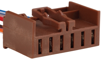 CONECTOR 6 VIAS BOTAO VIDRO ELETRICO PALIO YONG/FIRE - TC3060821