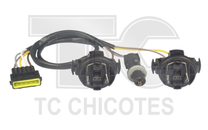 CONECTOR FAROL CAMINHAO FORD CARGO  - TC5000716