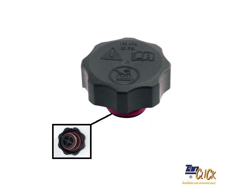 TAMPA RESERVATORIO RADIADOR ONIX 12> GM