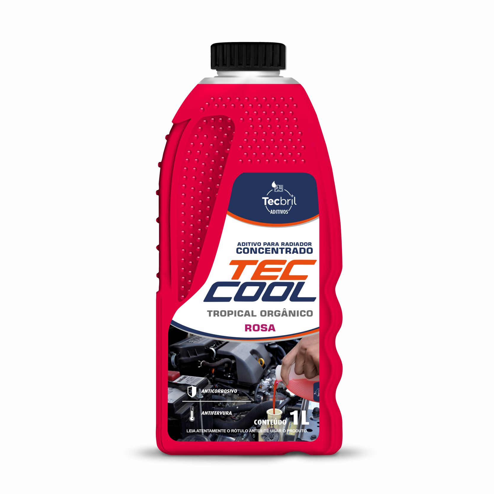ADITIVO RADIADOR TECCOOL  TROP. ORGANICO ROSA - TCB592.0301