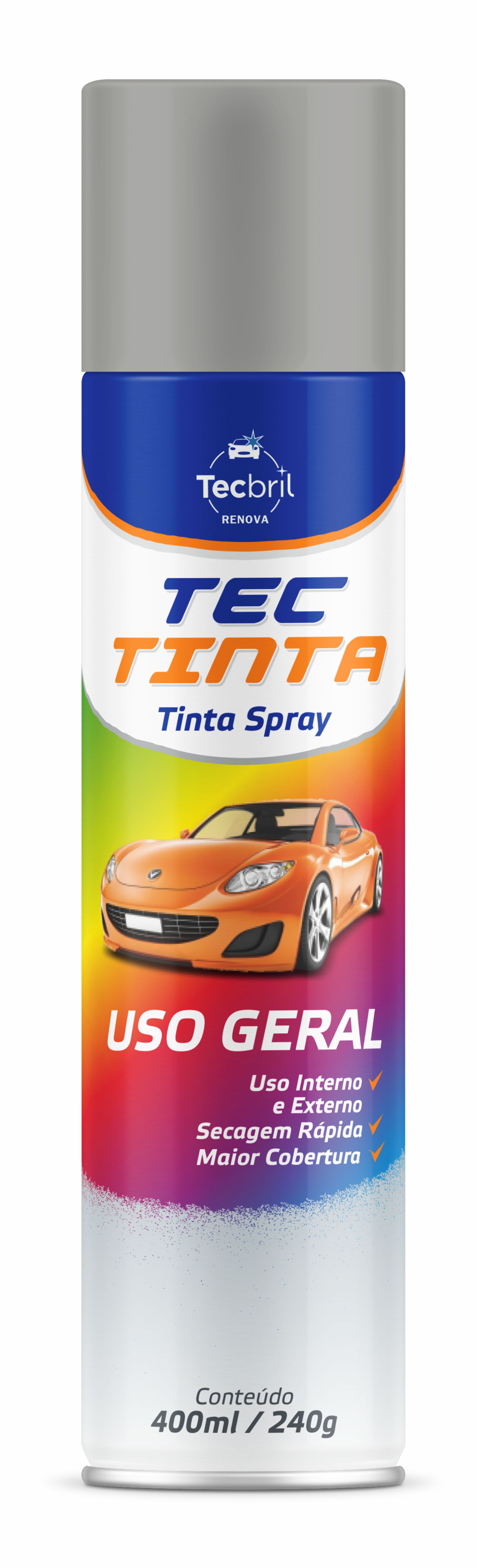 TINTA TECTINTA ALUMINIO P RODAS 400ML - TCB592.0156 