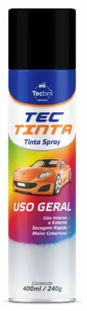 TINTA TECTINTA PRETO BRILHANTE 400ML/240G (TECBRIL) - TCB592.0159