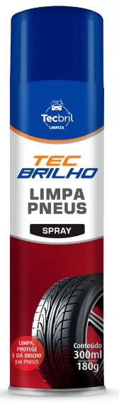 LIMPA PNEUS SPRAY 300ML/180G TECBRIL  592.0229