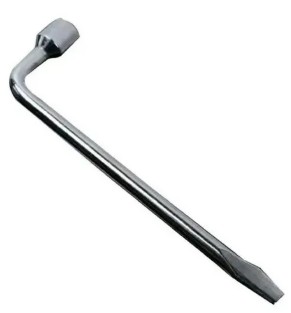 CHAVE DE RODA TIPO L COM ESPATULA 17 MM TECHONE- TECH1902