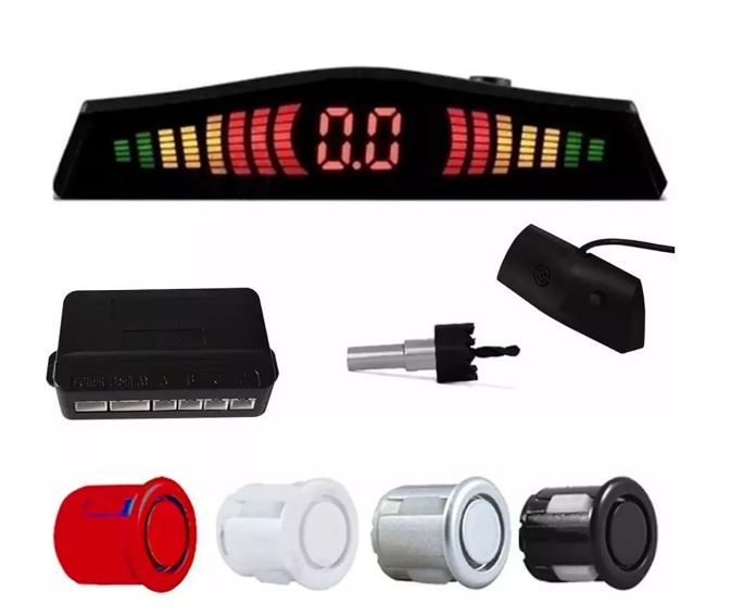 SENSOR DE ESTACIONAMENTO 18 MM PRATA  - TECHONE 2240