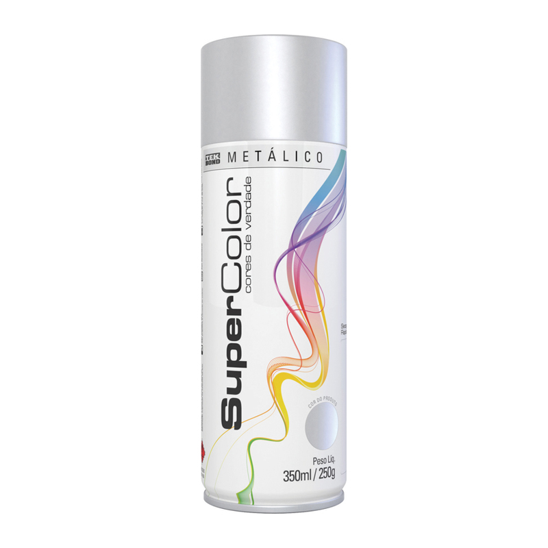 SPRAY PRATA METALICO 350ML TEKBOND