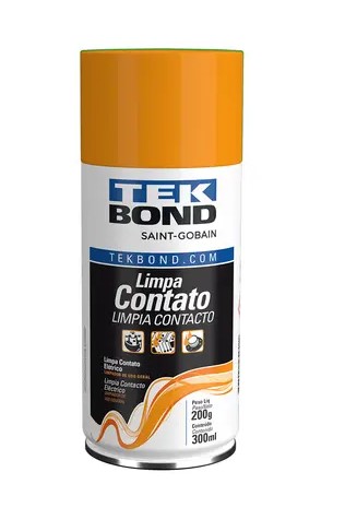LIMPA CONTATO ELETRICO TEK BOND - TEKSPRAY 300ML/200G - TEK2491
