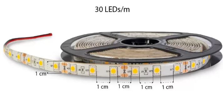 FITA LED BRANCA QUENTE 5MTS 5050-300SMD- TARPONN  - TP4007