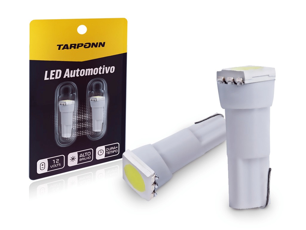 LAMAPDA LED PINGUINHO PAINEL 1LED 12V T5 - TP5007 