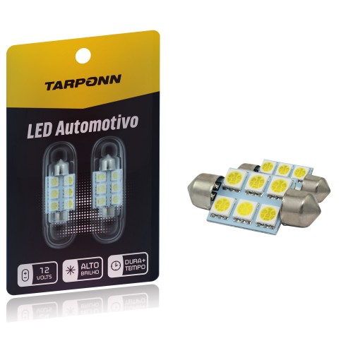 LAMAPDA LED TORPEDO 6SMD 36MM - TP5025 