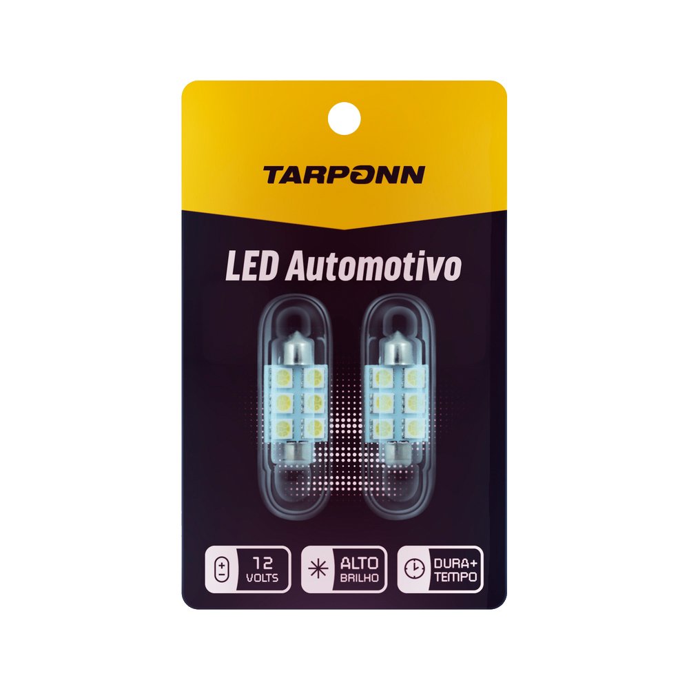 LAMAPDA LED TORPEDO 6SMD 39MM - TP5026 