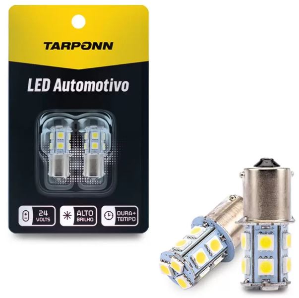 LAMPADA LED 1141 24V 13LEDS SMD - BA15S - 5050 (TARPON) - TP5209