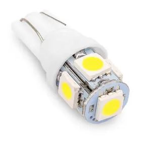 LAMAPDA LED PINGO 5LEDS 12V T10 - TP5304