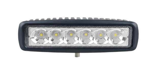 FAROL AUXILIAR LED R ANGULAR 06 LED S 18W - TP6005 