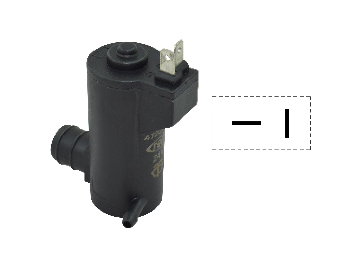 BOMBA LAVADOR PARABRISA  1 SAIDA 24V 47261 FORD - TSA472015A  