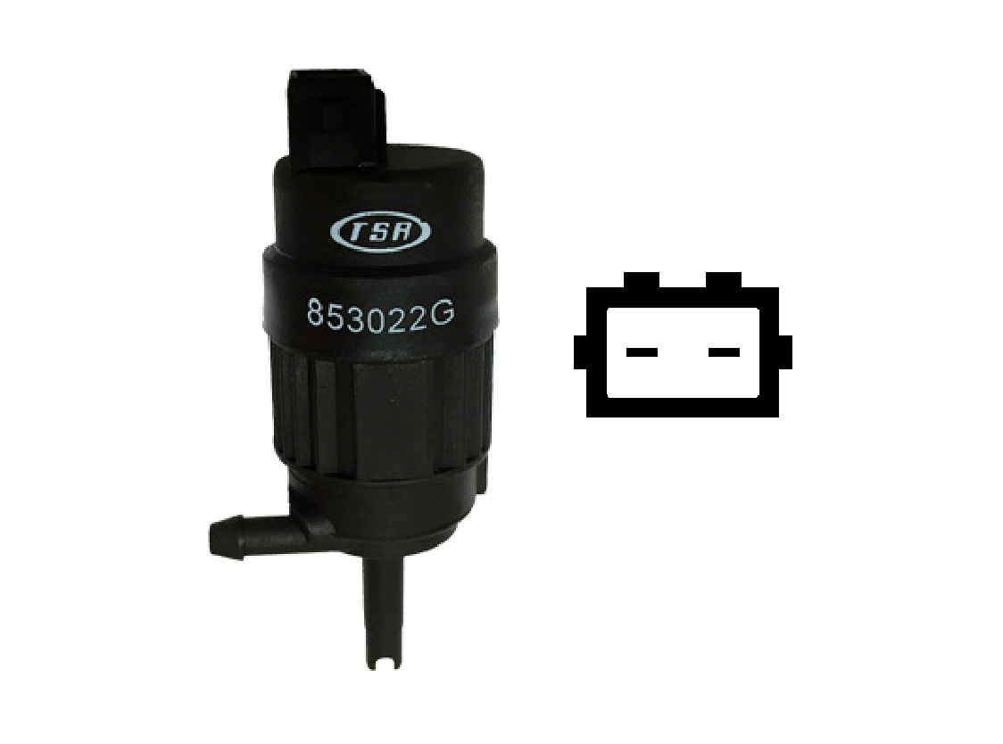 BOMBA LAVADOR DE PARABRISA / GASOLINA  1 SAIDA GM SPIN PRISMA - TSA 853022G 