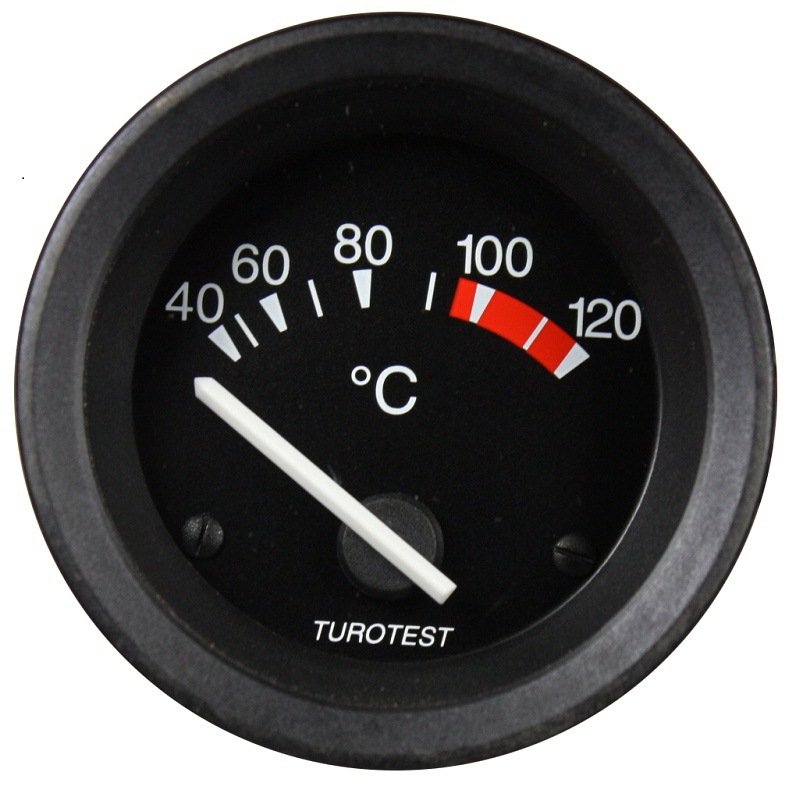 TUR300418 - INDICADOR DE TEMP 40-120C 60MM 12V-TUROTEST-TUR300418