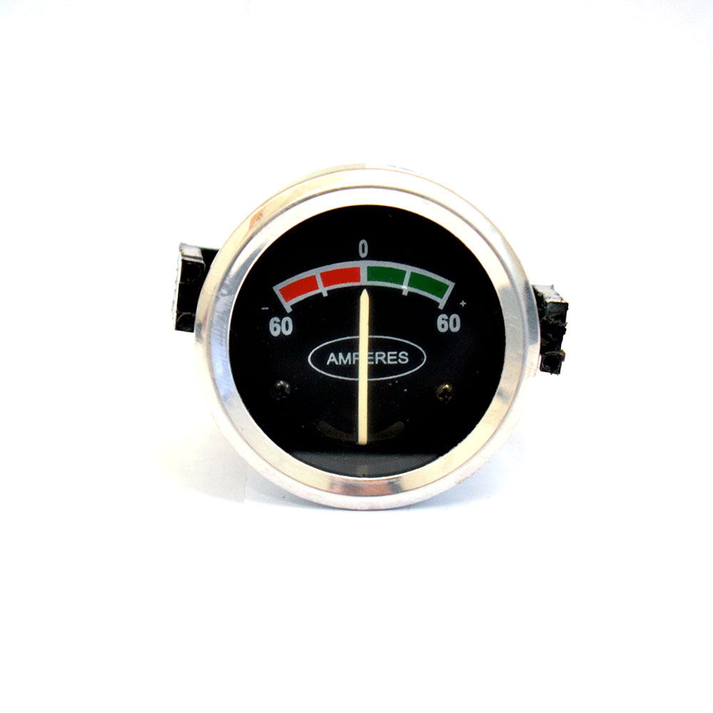 AMPERIMETRO 52MM 60+60A 24V.  TUROTEST  - TUR302674  