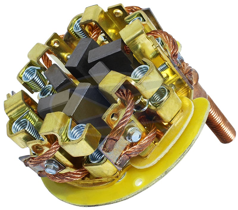 PORTA ESCOVA MOTOR PARTIDA DELCO 50MT 12V 6ESC RX124 - UF1.189/6  
