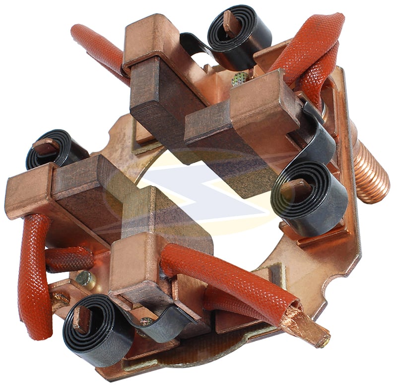 PORTA ESCOVA MOTOR PARTIDA ISKRA MF VALTRA 12V - UF1.296/4  