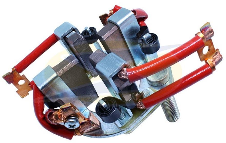 PORTA ESCOVAS MOTOR DE PARTIDA DENSO TRATOR JOHN DEERE 12V  - UNIFAP 1.370/4
