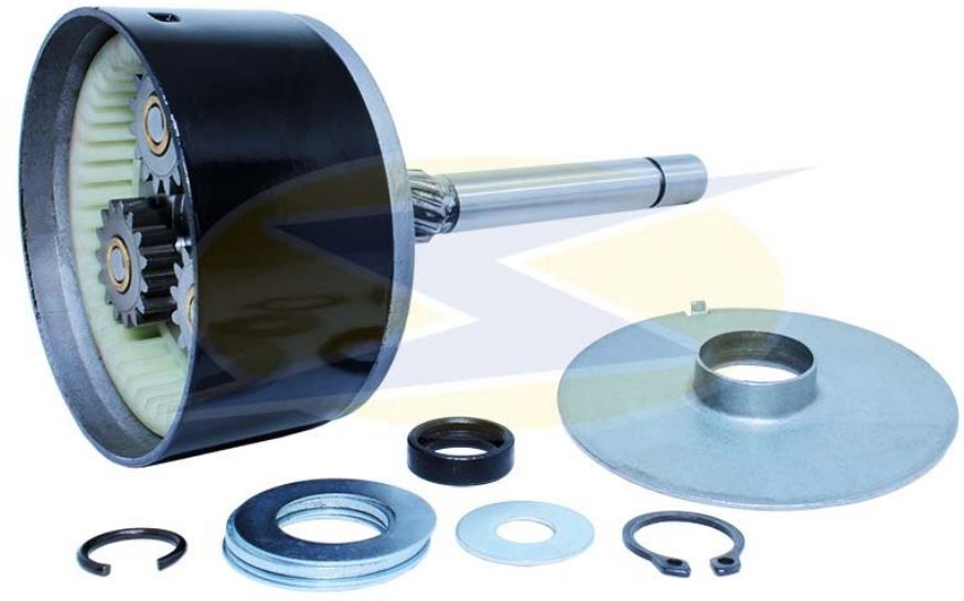 CONJUNTO DE  PLANETARIA DENSO HONDA CIVIC  CR-V  ACCORD  FIAT PANDA - UNIFAP UF17.011