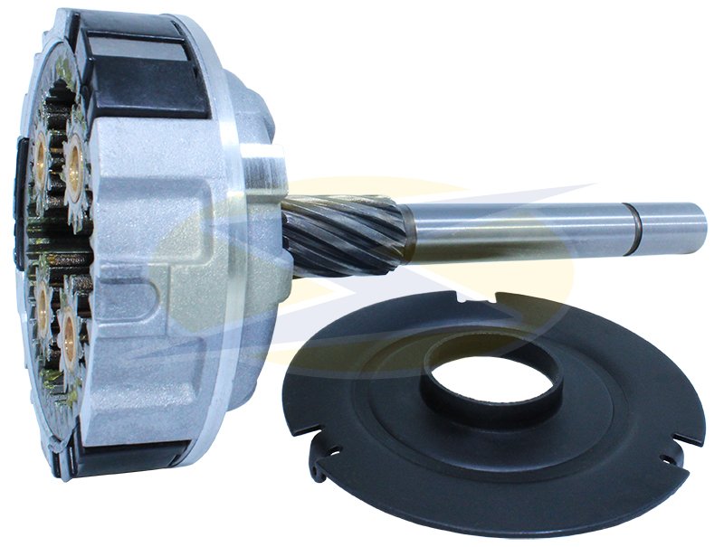 CONJUNTO PLANETARIA PARTIDA ISKRA HATZ: 1B40 0 5, JCB: MOTORES 4.4 / 4.8 - UF18.944