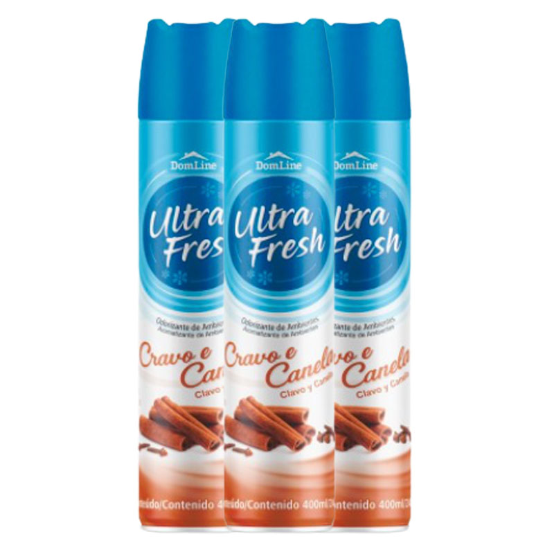 ULTRA FRESH DESODORIZ 400ML CRAVO CANELA
