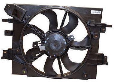 ELETROVENTILADOR RENAULT LOGAN/SANDERO 1.0/1.6 8 VALVULAS E 16 VALVULAS COM AR-CONDICIONADO 2013 A 2015 - 696865R VALEO
