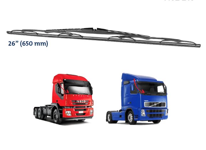 PALHETA DIANTEIRA CIBIE  26 POLEGADAS  VOLVO FH12  SCANIA SERIE4  IVECO STRALIS M.BENZ ATEGO  AXOR - VALEO-    578453 