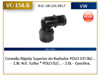 FLANGE FLUXO DAGUA POLO 2.0 02> VW