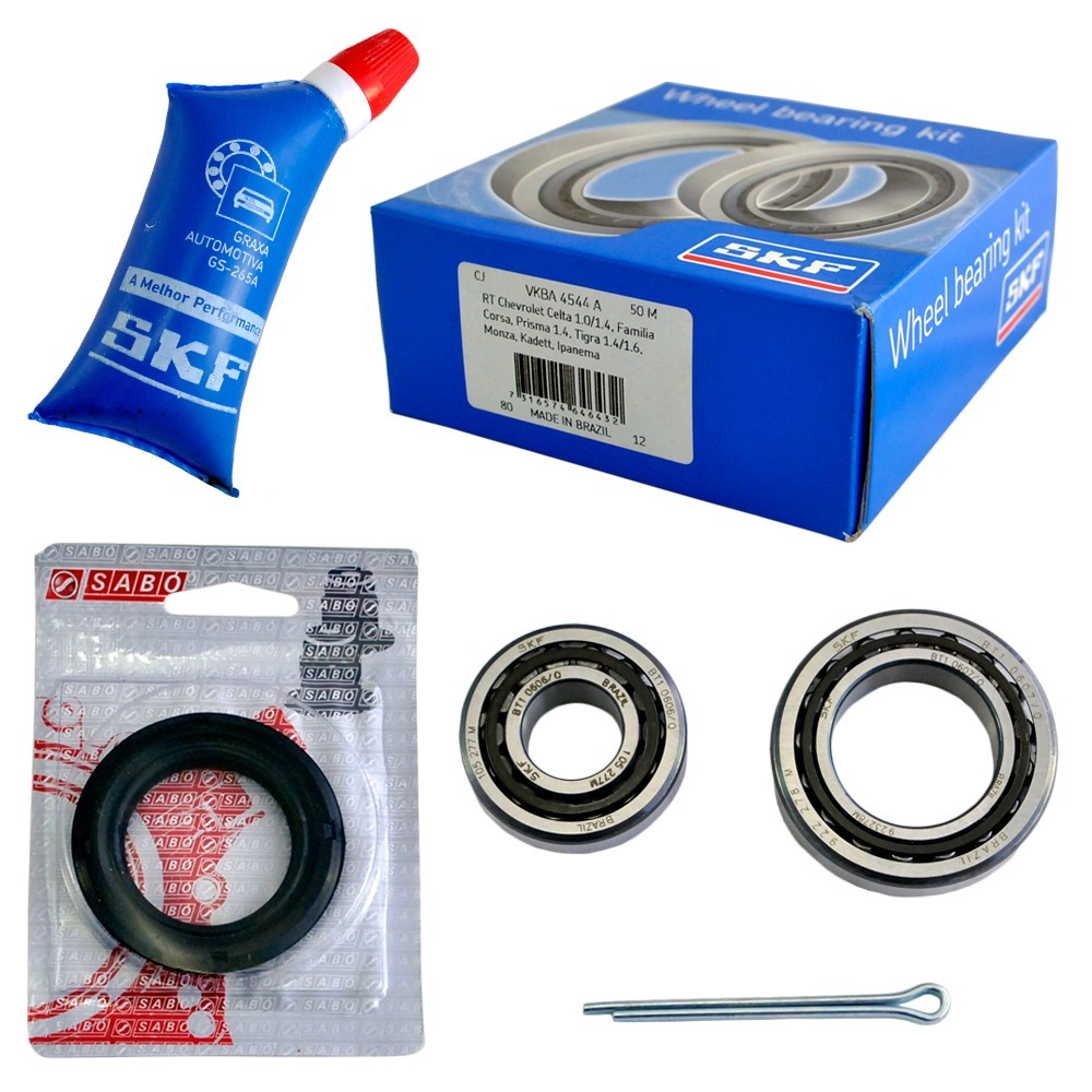 KIT ROLAMENTO RODA TRAS CELTA 02> GM